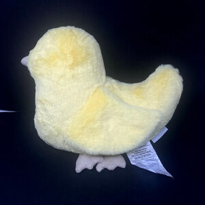 Cupcakes Cashmere Chick Pillow Plush Yellow Stuffed Bird Soft Home Decor